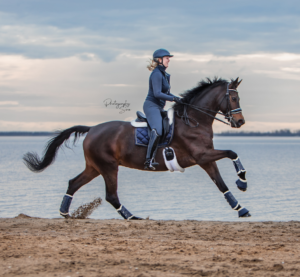 Gentle op het strand